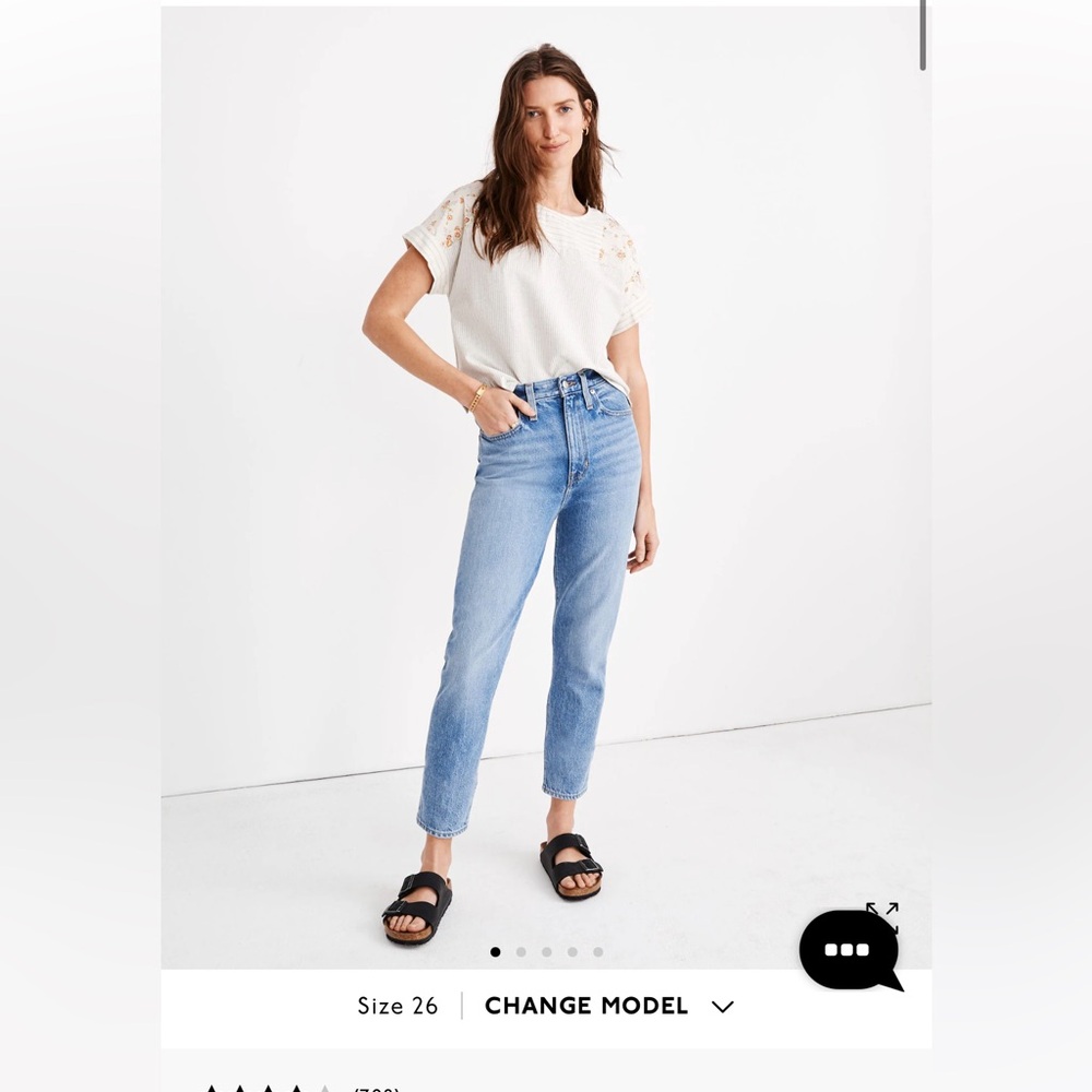 Madewell Mom Jean